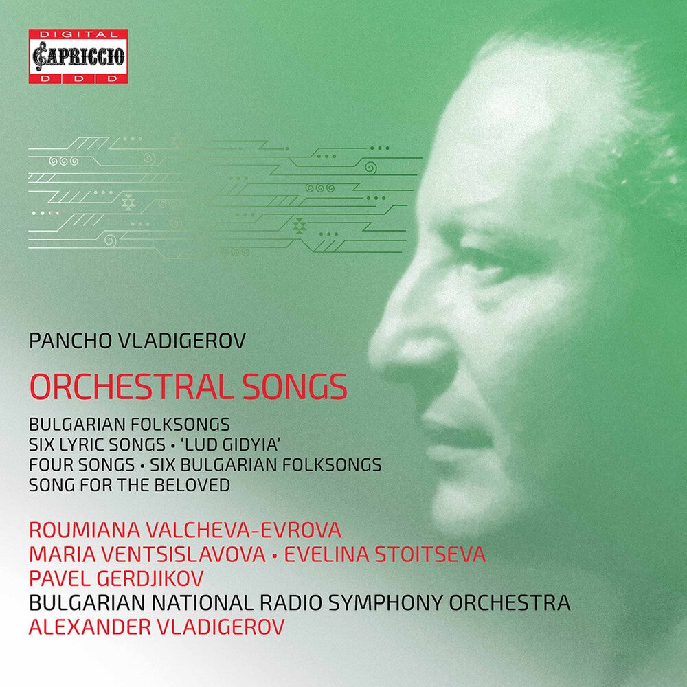 the album cover for Vladigerov / Vladigerov - Orchestral Songs (2pk)