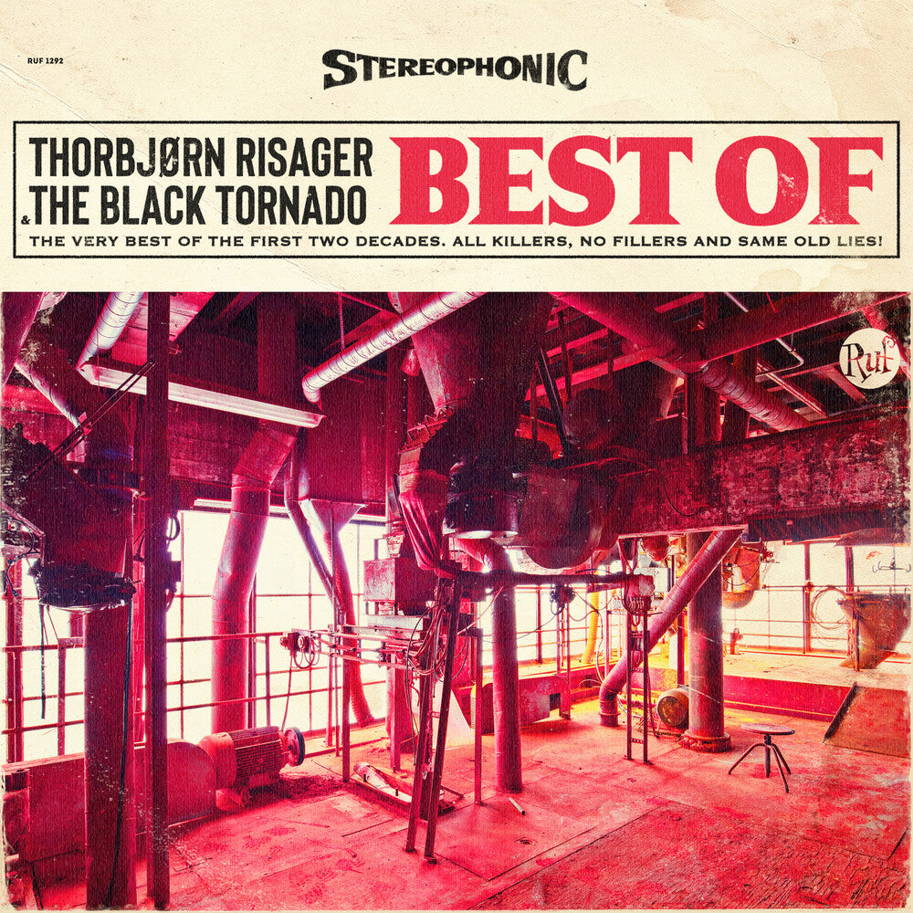 the album cover for Thorbjorn Risager / Black Tornado - Best Of Thorbjorn Risager & The Black Tornado