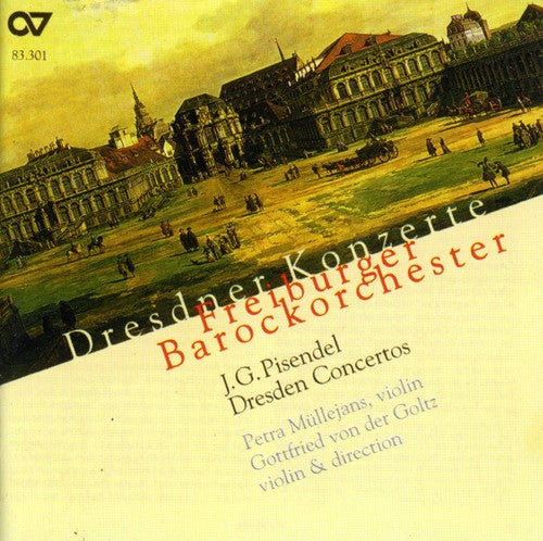 the album cover for Pisendel - Dresden Concertos