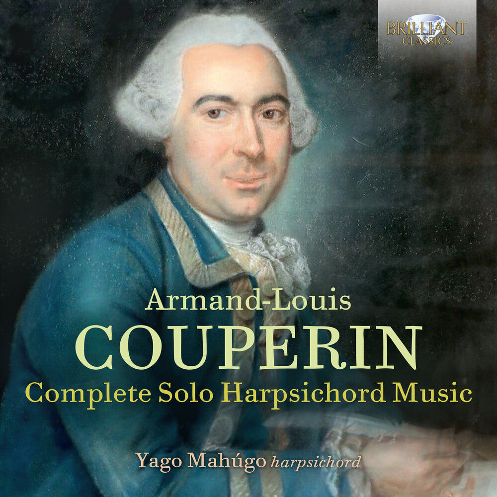 the album cover for Couperin / Mahugo - Complete Solo Harpsichord Music (2pk)