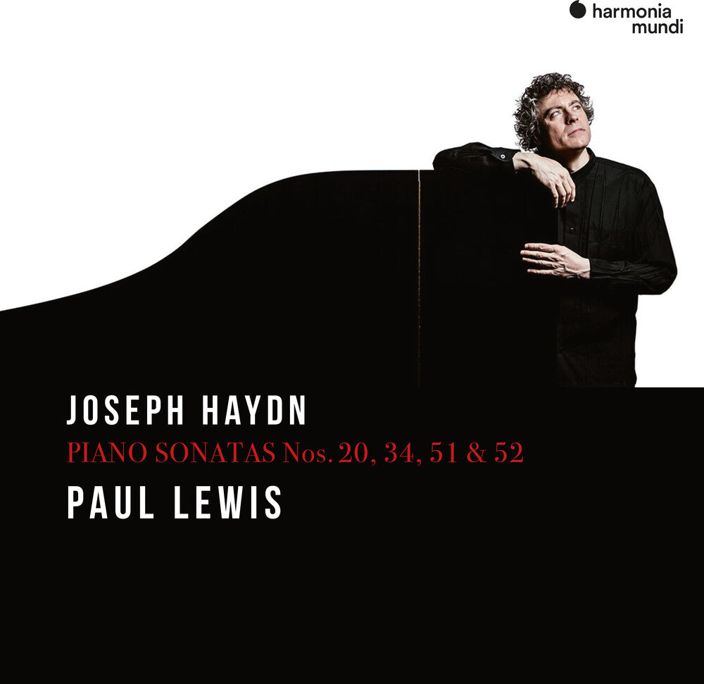 the album cover for Paul Lewis - Haydn: Piano Sonatas Vol. 2