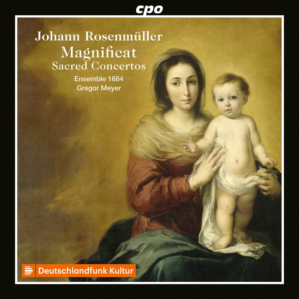 the album cover for Rosenmuller - Psalm Concertos