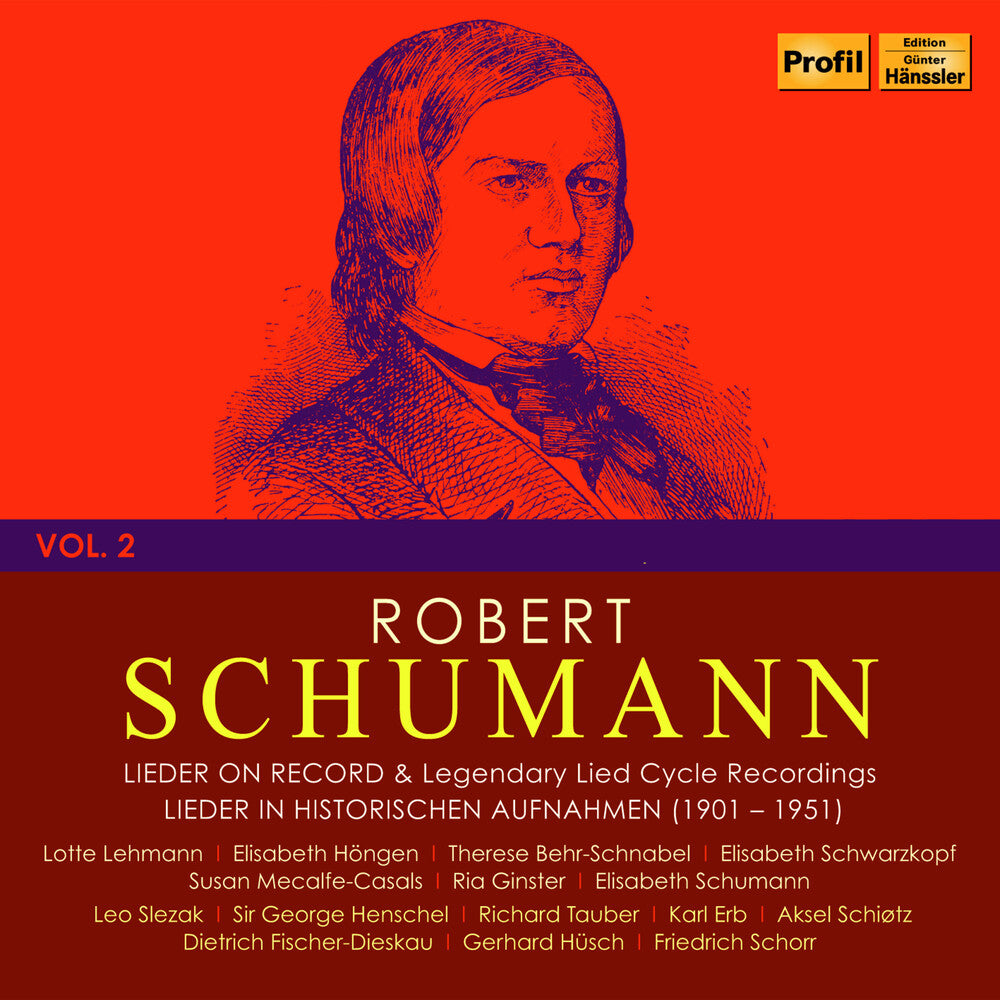 the album cover for Schumann - Robert Schumann 2 (4pk)