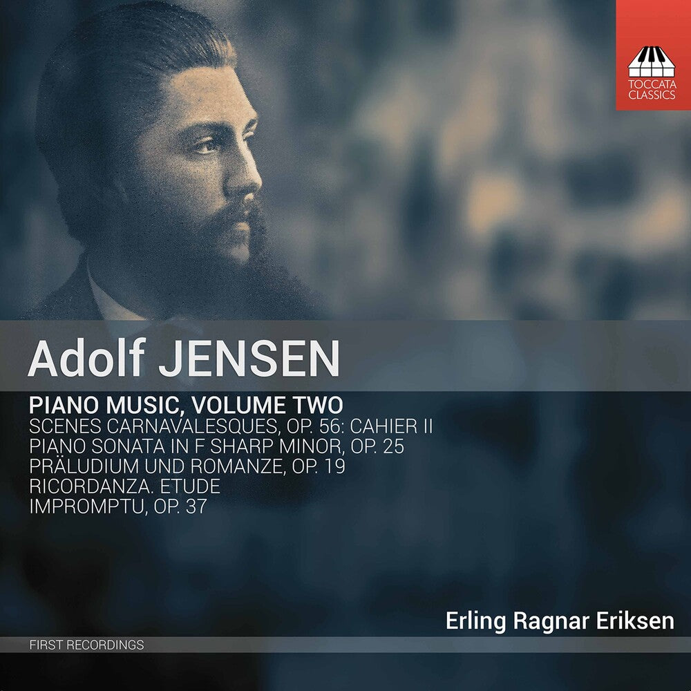 the album cover for Jensen / Erling Ragnar Eriksen - Piano Music 2