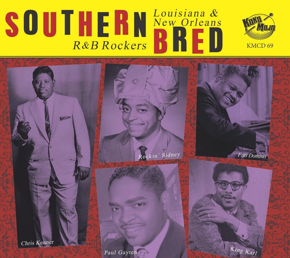the album cover for Various Artists - Southern Bred 19: Louisiana New Orleans R&B Rockers (Various Artists)