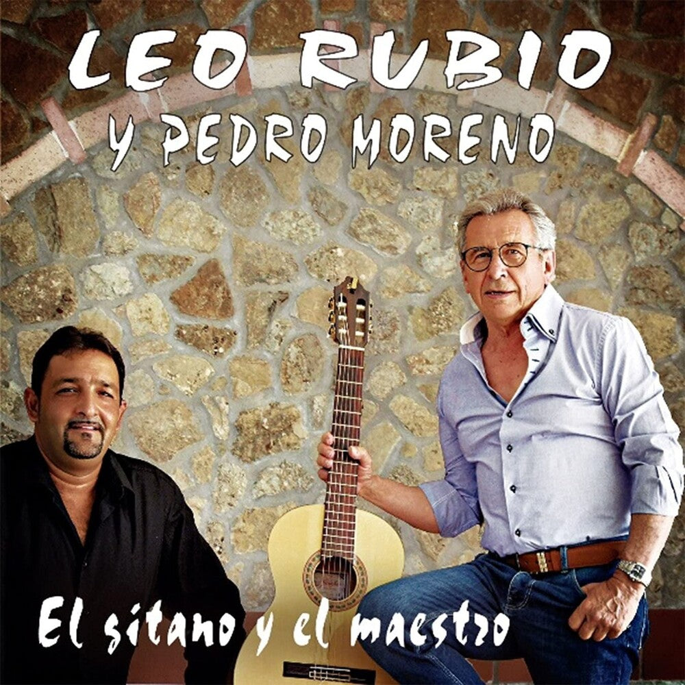 the album cover for Leo Rubio / Moreno,Pedro - El Gitano Y El Maestro (Spa)