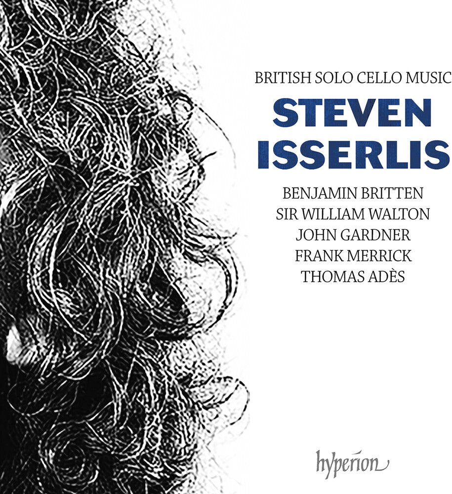the album cover for STEVEN ISSERLIS - British Solo Cello Music
