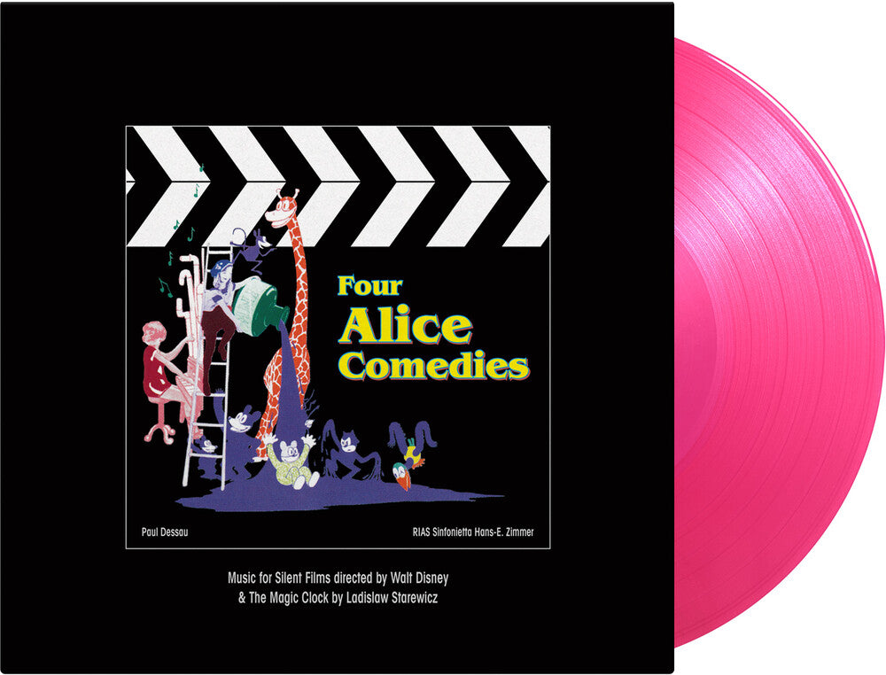 the album cover for Paul Dessau / Zimmer,Hanes E. / Sinfonietta,Rias - Four Alice Comedies Music Written For Walt Disney