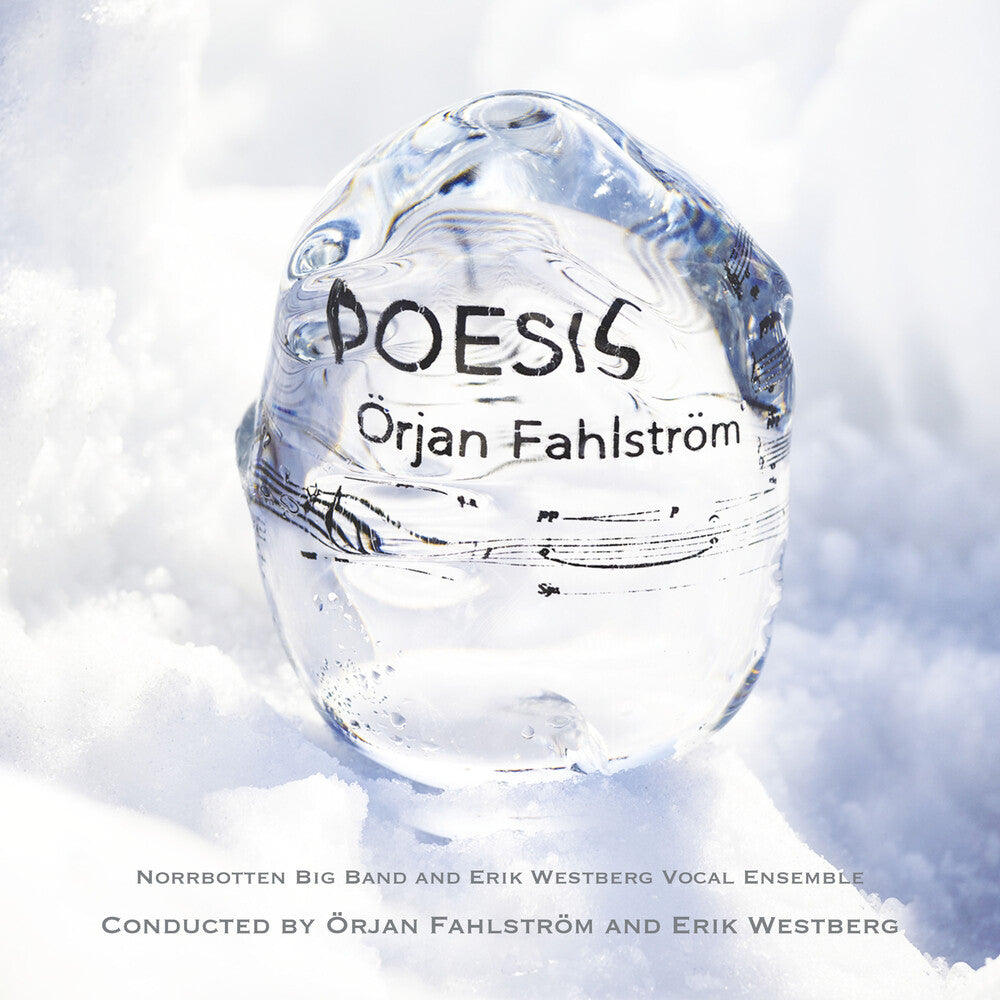 the album cover for Fahlstrom / Norrbotten Big Band - Poesis