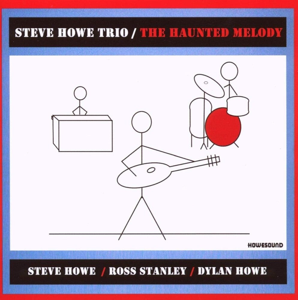 the album cover for Steve Howe Trio - Haunted Melody