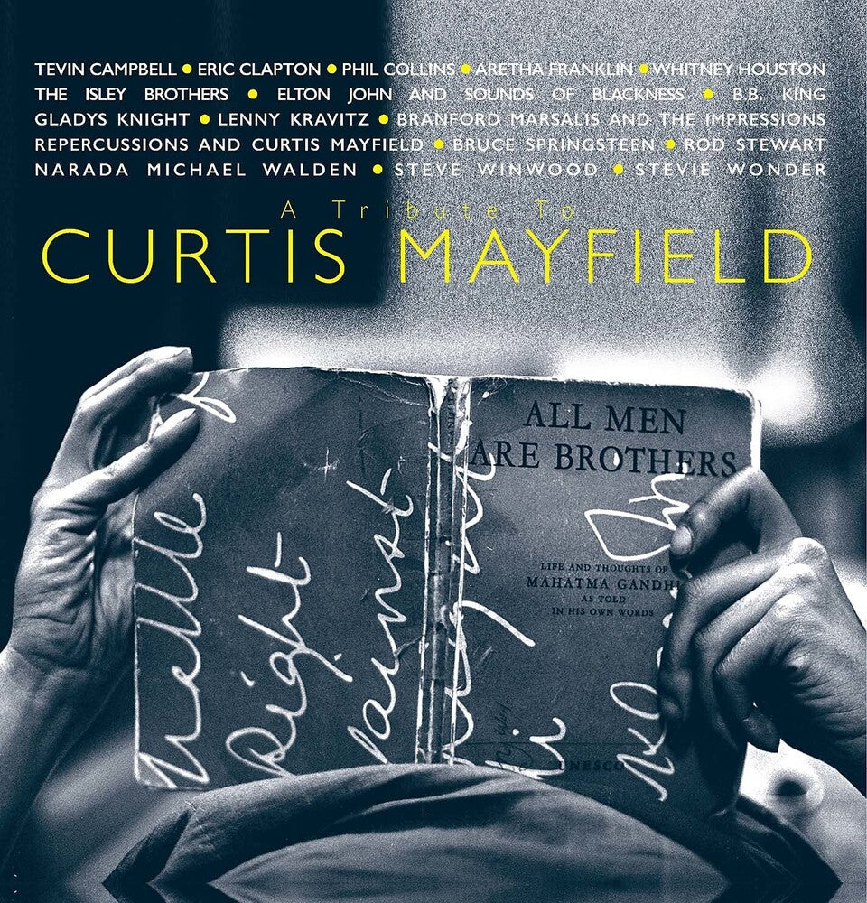 the album cover for Various Artists - A Tribute To Curtis Mayfield (Various Artists)