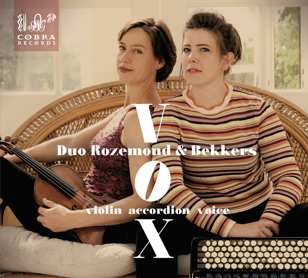 the album cover for Duo Rozemond & Bekkers - Vox (Uk)