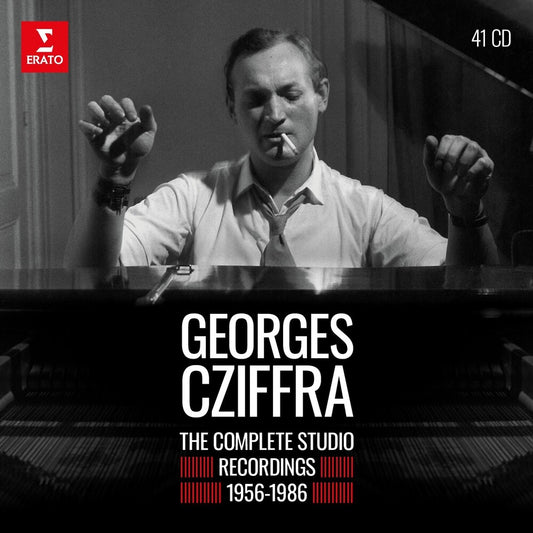 the album cover for GEORGES CZIFFRA - Complete Studio Recordings