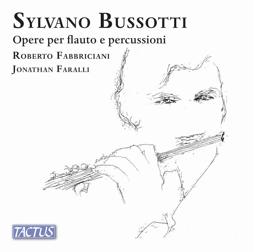 the album cover for Bussotti / Fabbriciani / Faralli - Opere Per Flauto E Percussioni