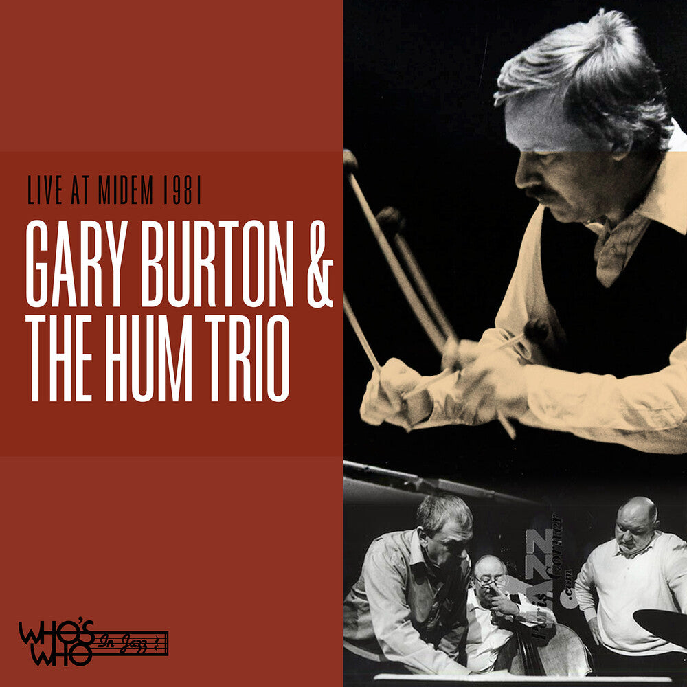 the album cover for Gary Burton / Hum Trio - Live At Midem 1981 (Mod)