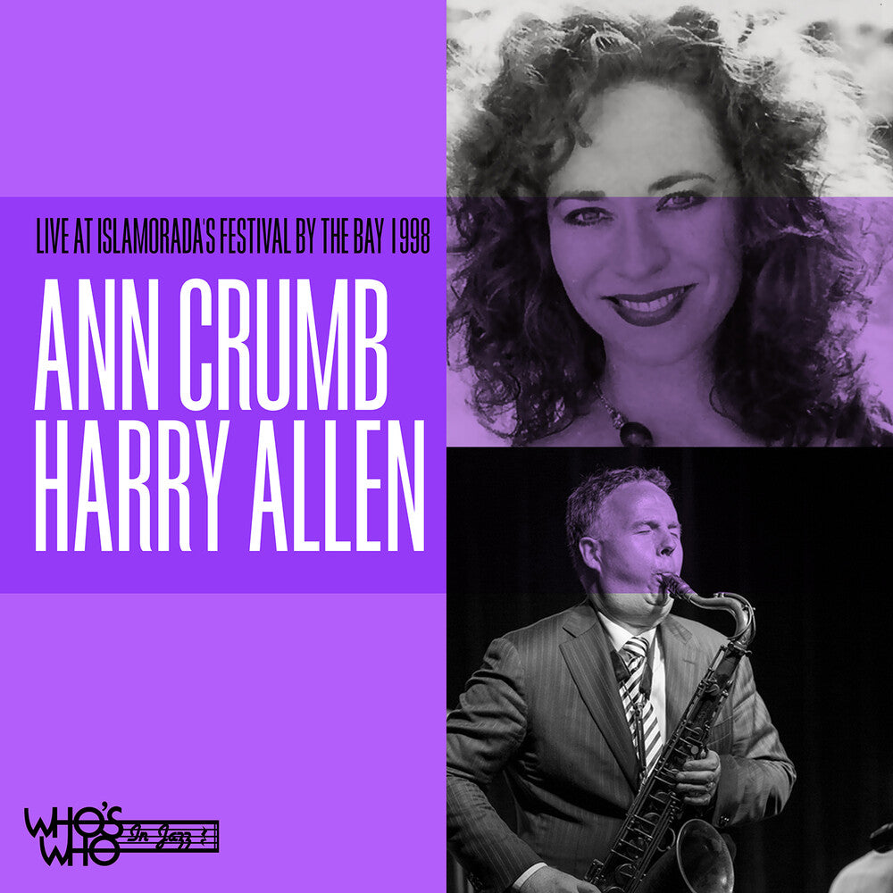 the album cover for Ann Crumb / Harry Allen & His All Star Jazz - Live At Islamorada's Festival By The Bay 1998