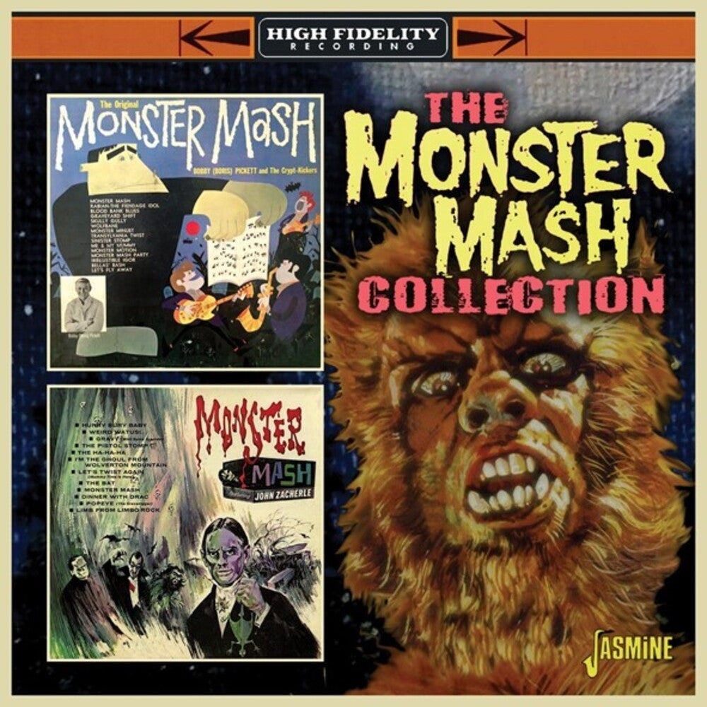 the album cover for Various Artists - Monster Mash Collection / Various