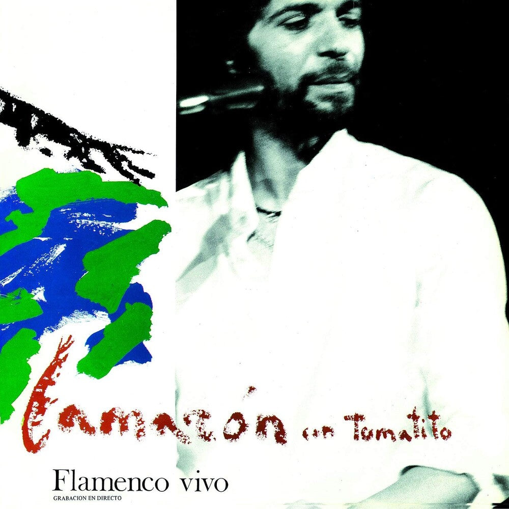 the album cover for Camaron - Flamenco Vivo