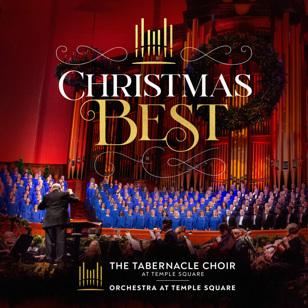 the album cover for Tabernacle Choir At Temple Square - Christmas Best