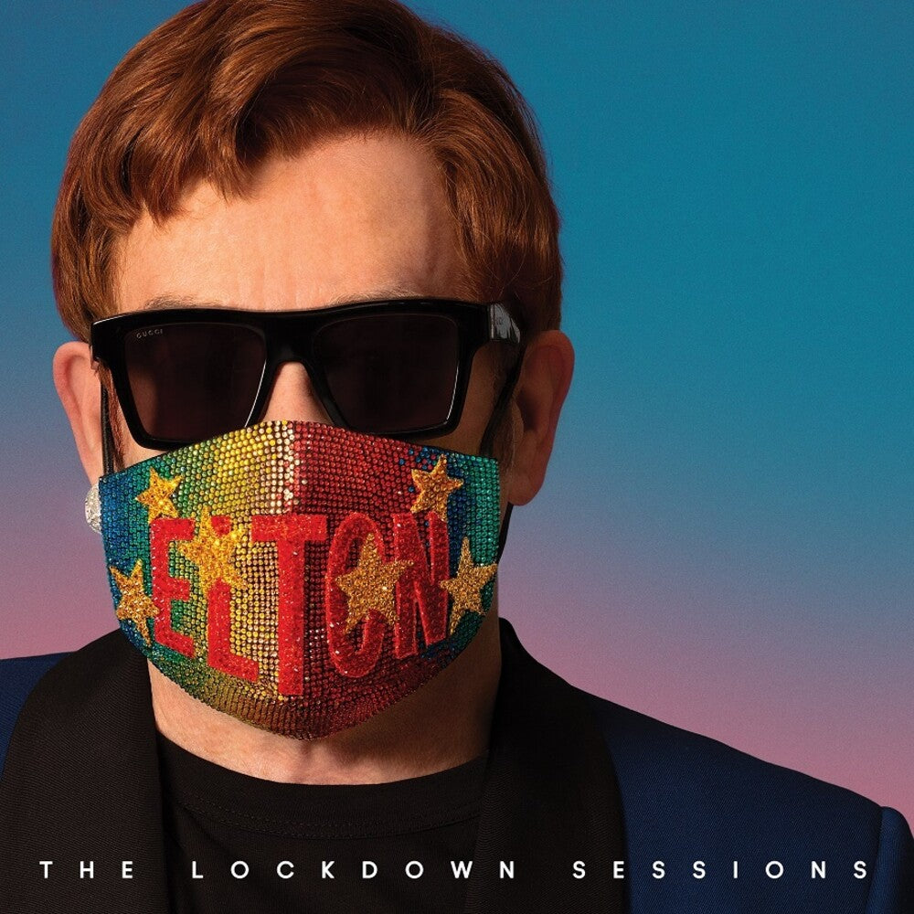 the album cover for Elton John - The Lockdown Sessions