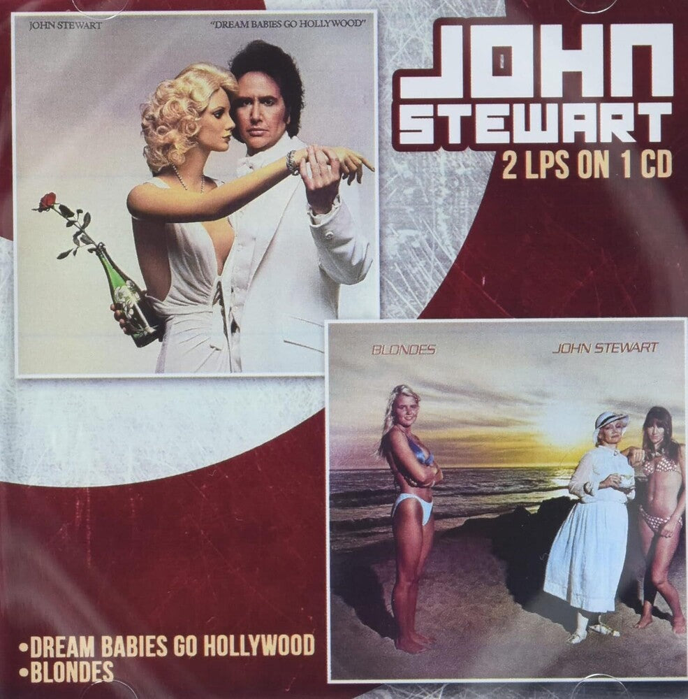 the album cover for John Stewart - Dream Babies Go Hollwood / Blondes