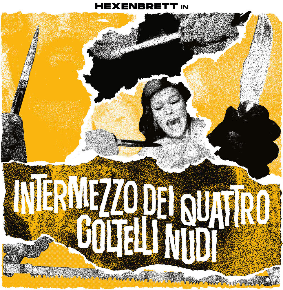 the album cover for Hexenbrett - Intermezzo Dei Quattro Coltelli Nudi