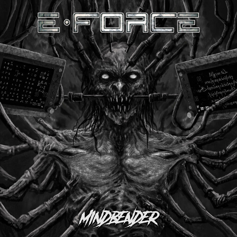 the album cover for E-Force - Mindbender