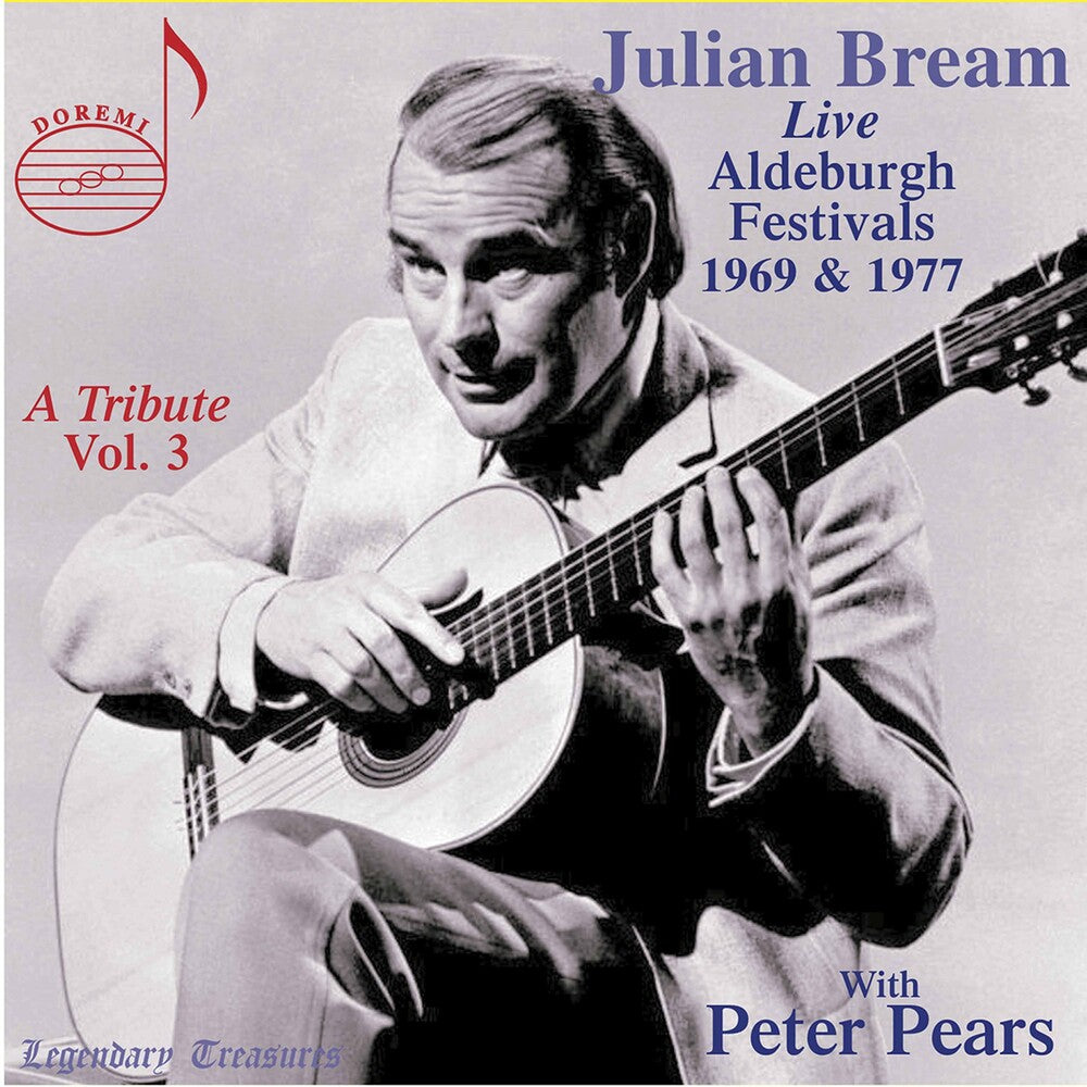 the album cover for Julian Bream Live 3 / Various - Julian Bream Live 3 / Various