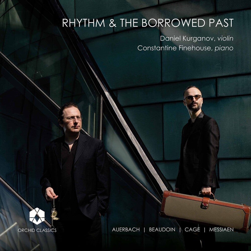 the album cover for Auerbach / Kurganov / Finehouse - Rhythm & Borrowed Past