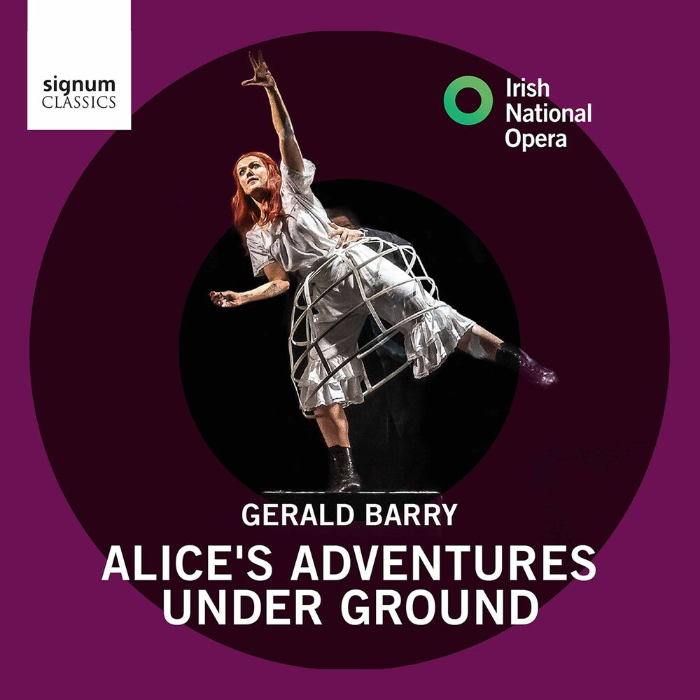 the album cover for Barry / Irish National Opera - Alice's Adventures Under Groun