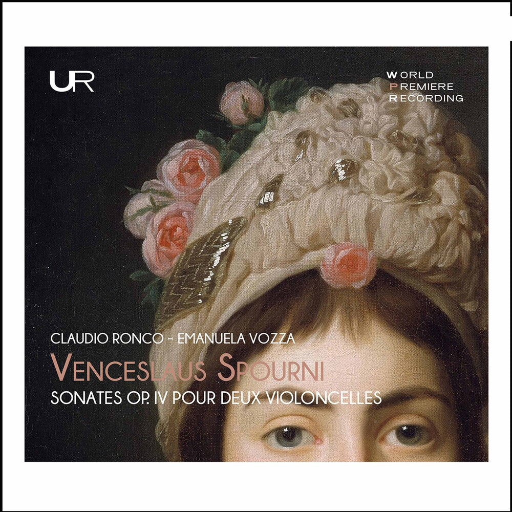 the album cover for Spourni / Ronco / Vozza - Six Sonatas For Two Cellos
