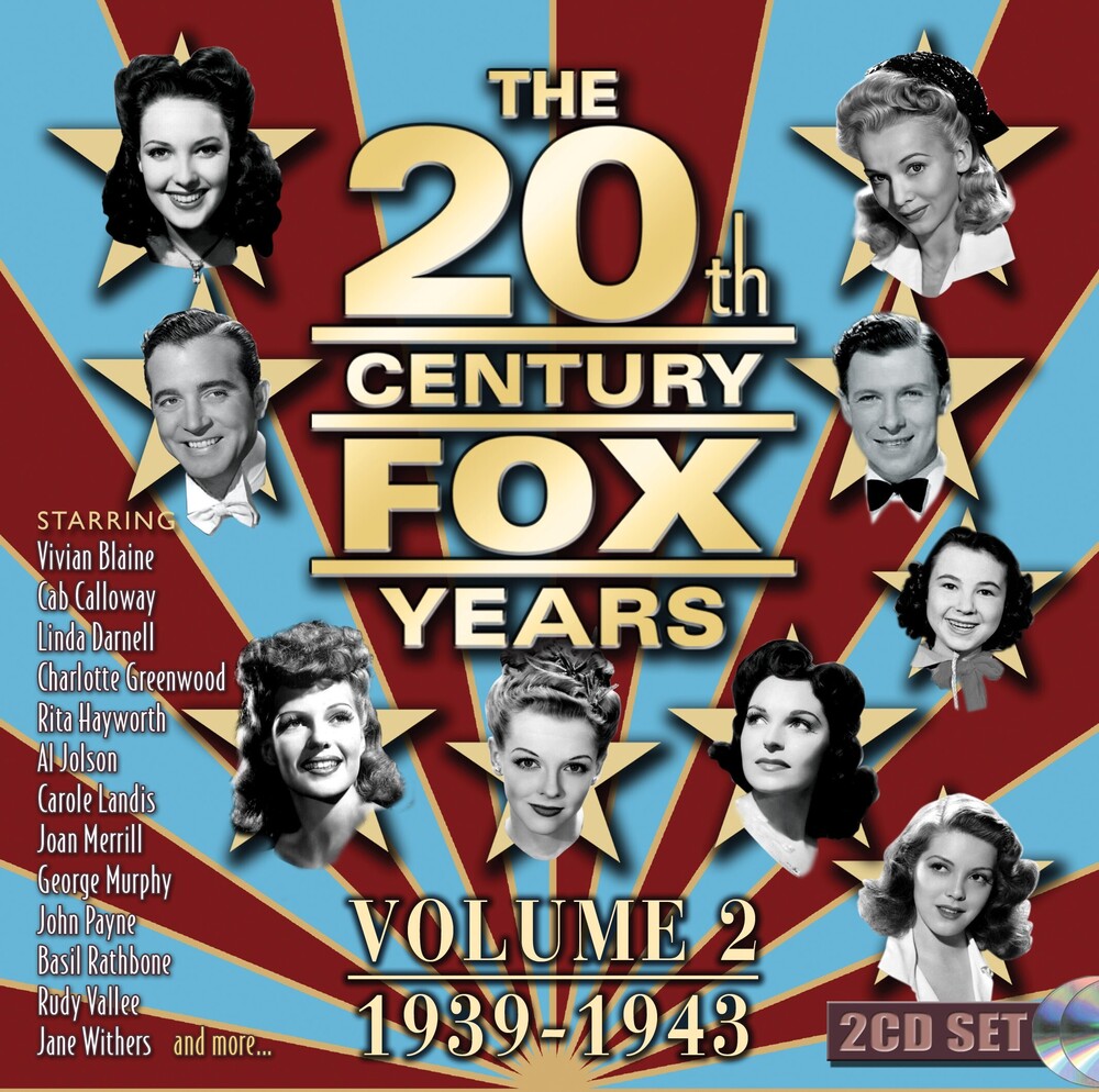 the album cover for Various Artists - The 20th Century Fox Years Volume 2 (1939-1943) (Various Artists)