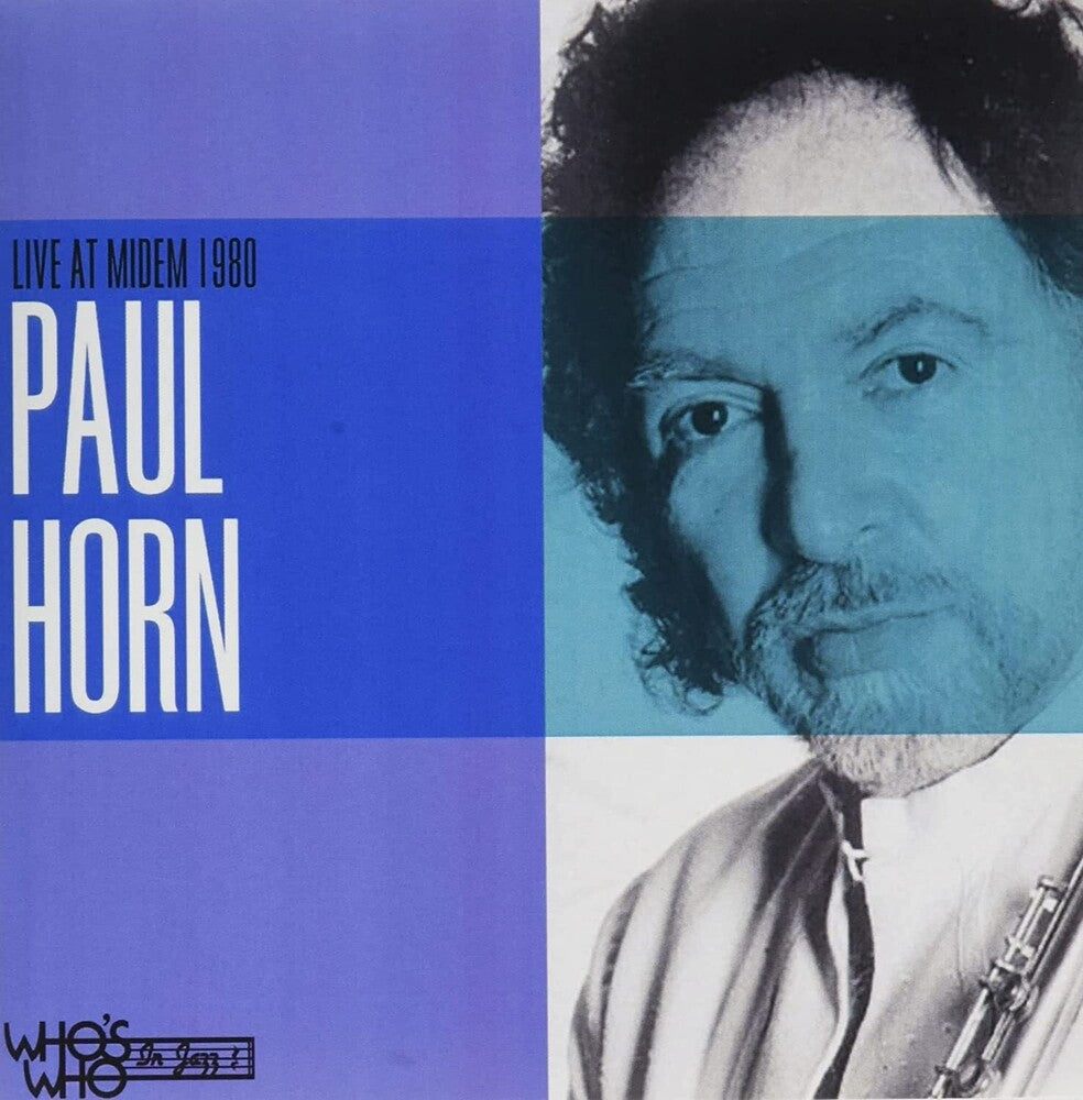 the album cover for Paul Horn - Live at Midem 1980 - Riviera Concert