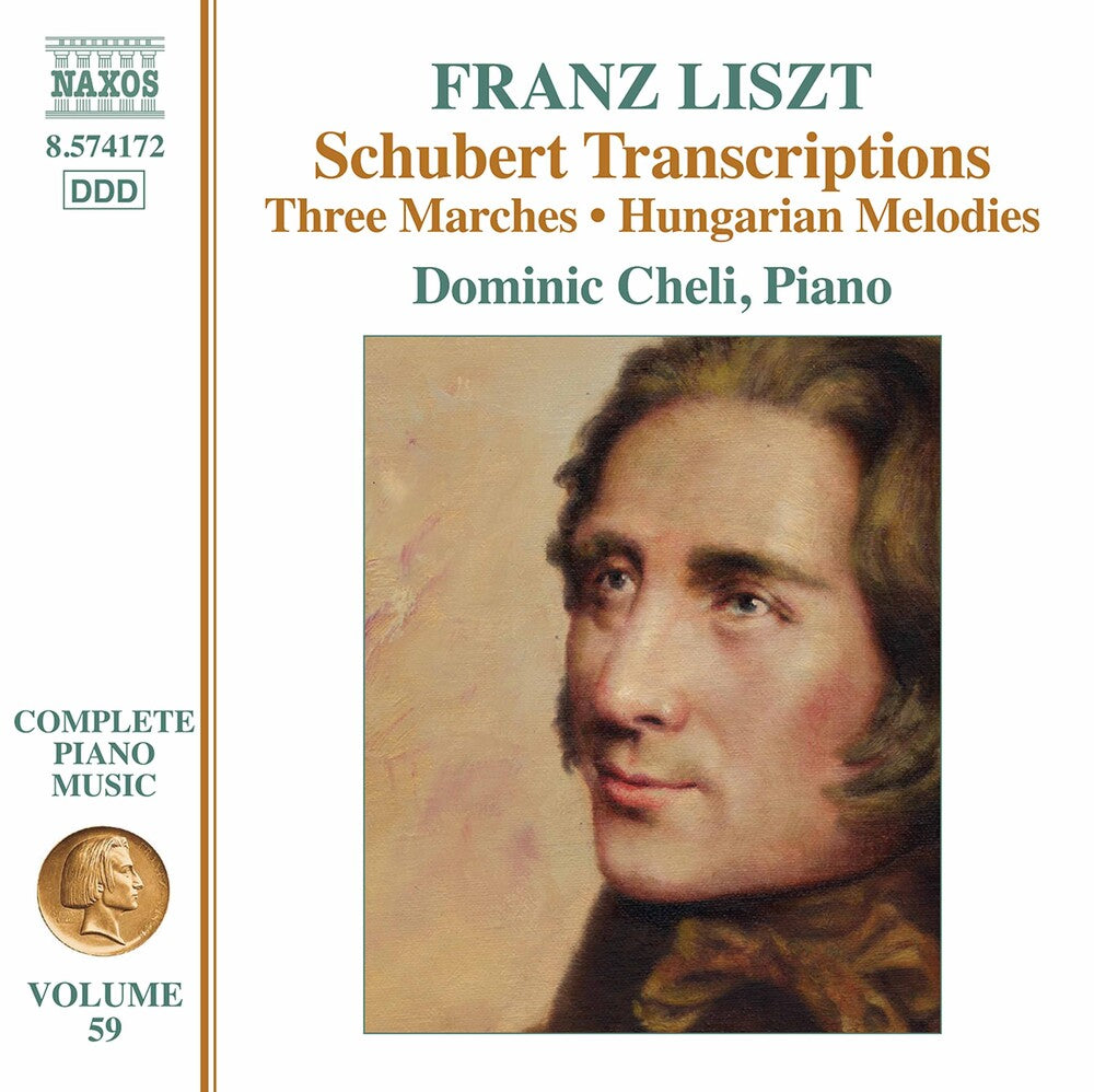 the album cover for Liszt / Cheli - Complete Piano Music 59