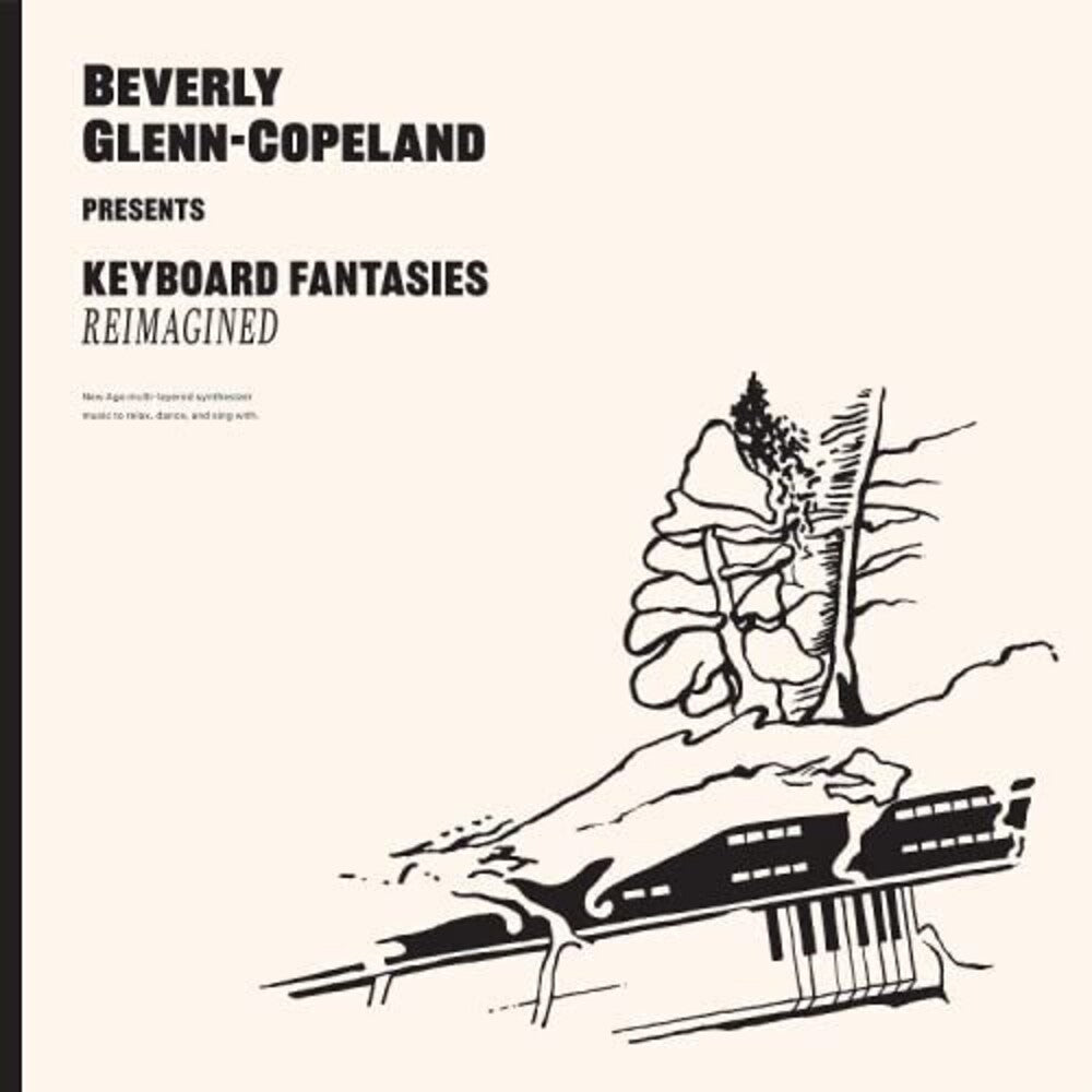 the album cover for Beverly Glenn-Copeland - Keyboard Fantasies Reimagined