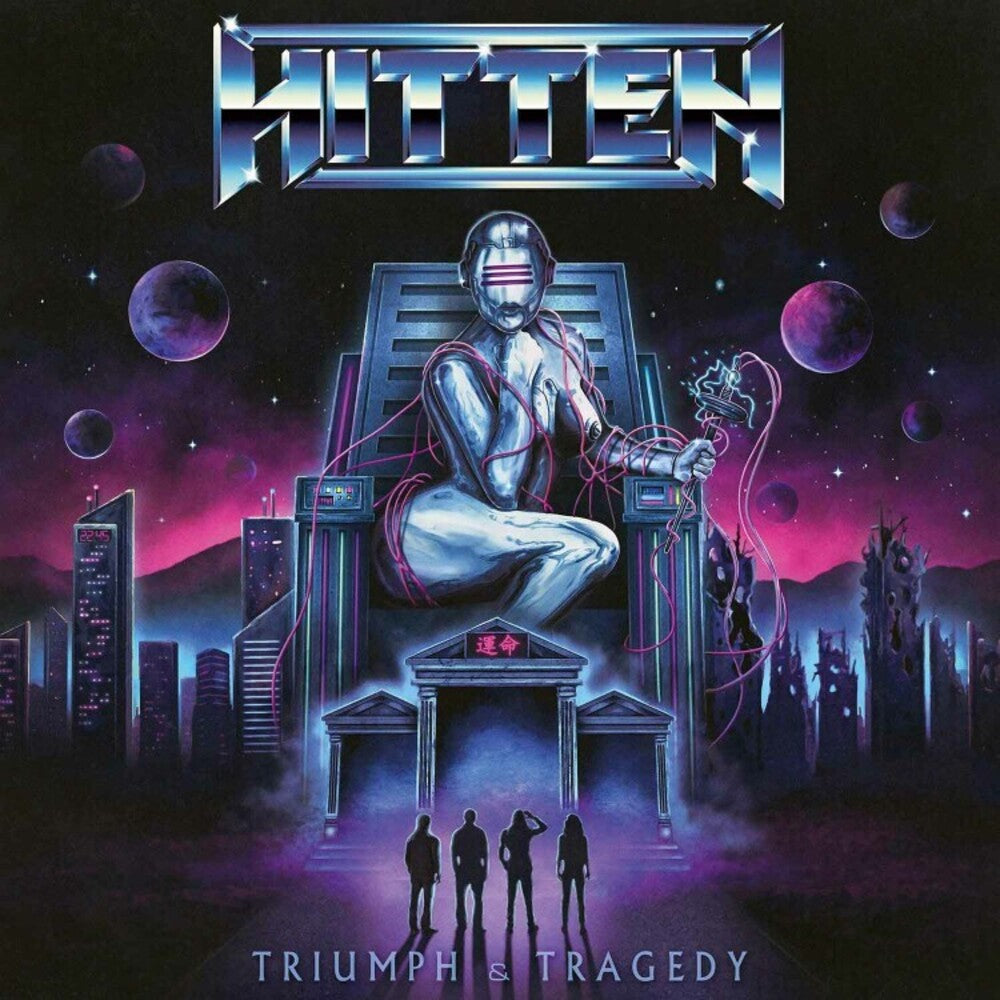 the album cover for Hitten - Triumph & Tragedy