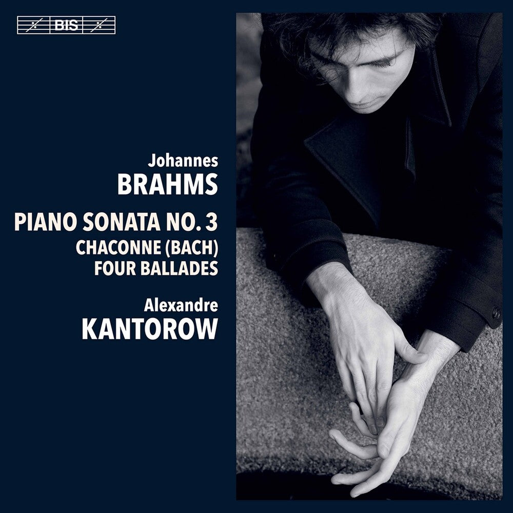 the album cover for Brahms / Kantorow - Piano Works (Hybr)