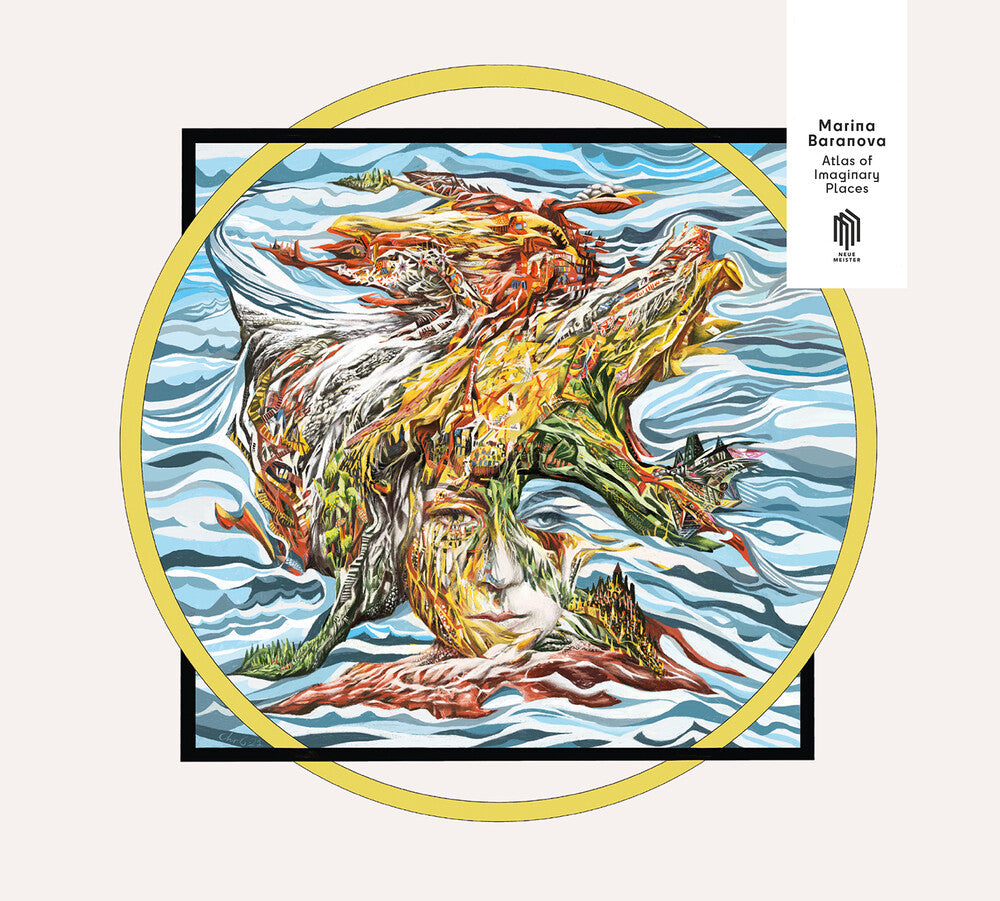 the album cover for Baranova - Atlas of Imaginary Places