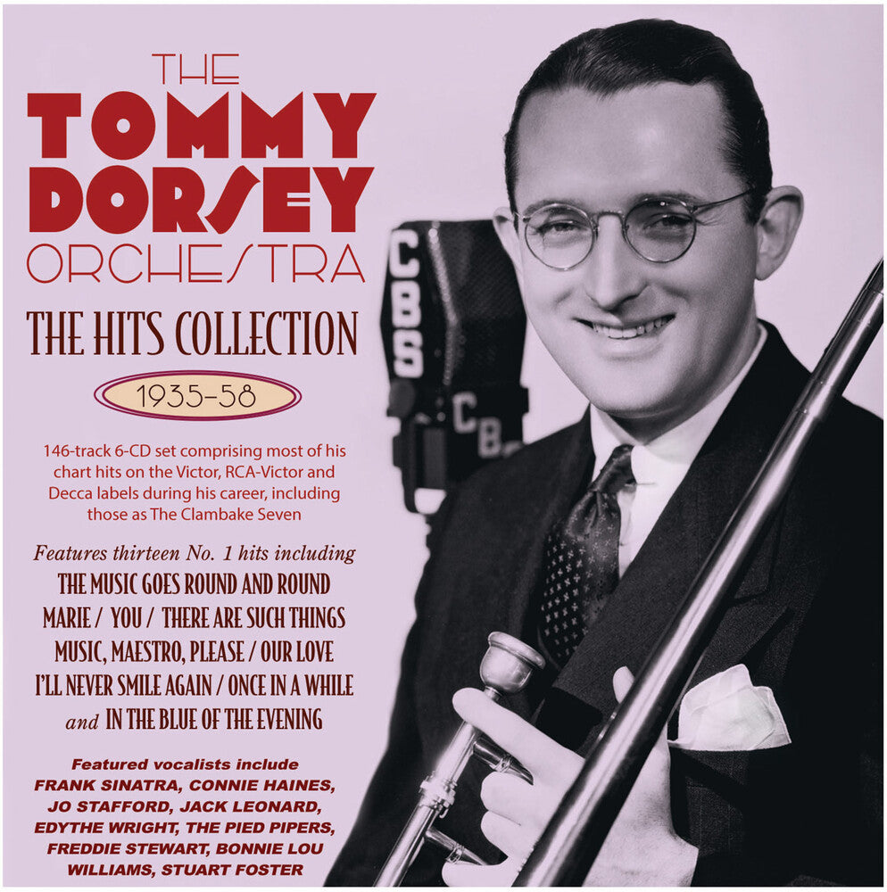 the album cover for Tommy Dorsey & The Tommy Dorsey Orchestra - Hits Collection 1935-58