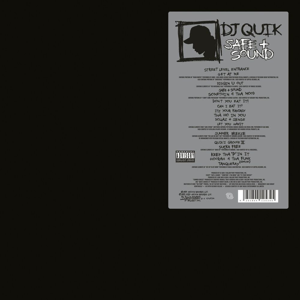 the album cover for Dj Quik - Safe & Sound (2pk)