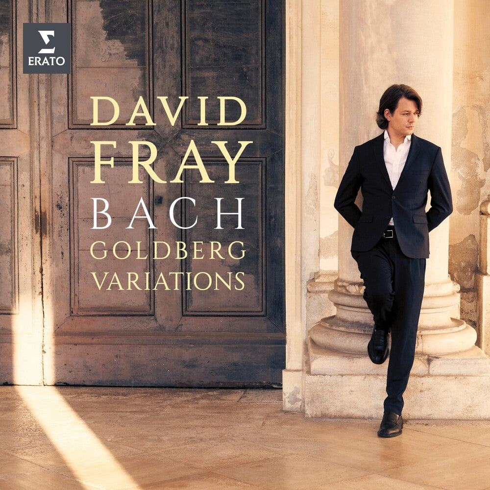 the album cover for David Fray - Bach: Goldberg Variations
