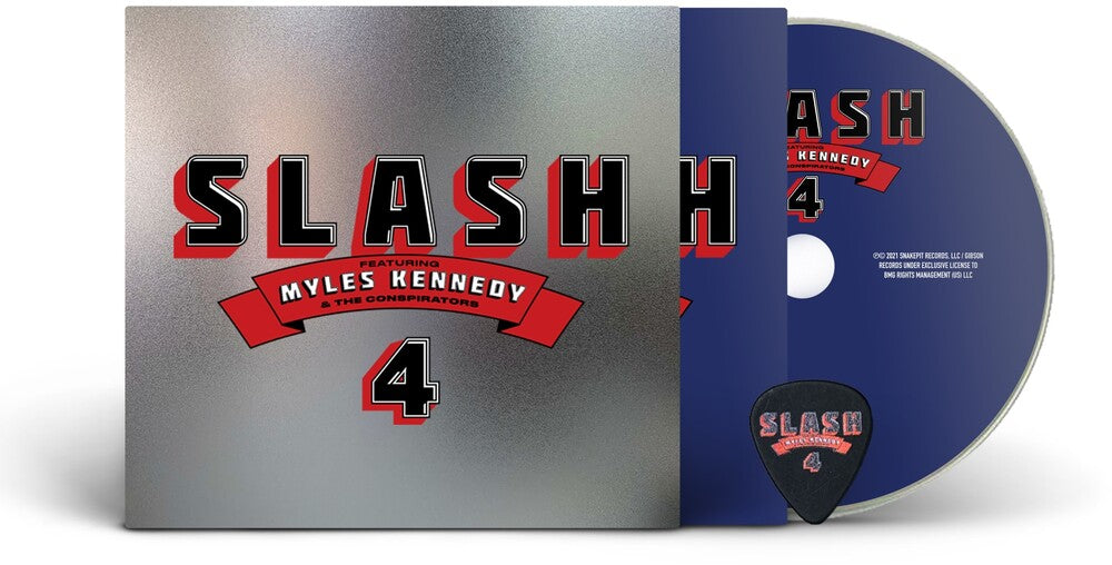the album cover for Slash - 4 (feat. Myles Kennedy and The Conspirators)