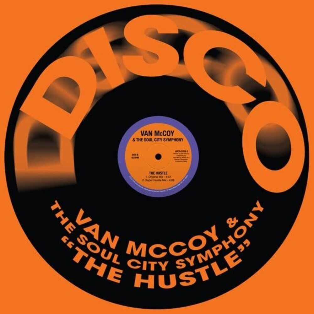 the album cover for Van Mccoy / The Soul City Orchestra - Hustle (Nrsd)