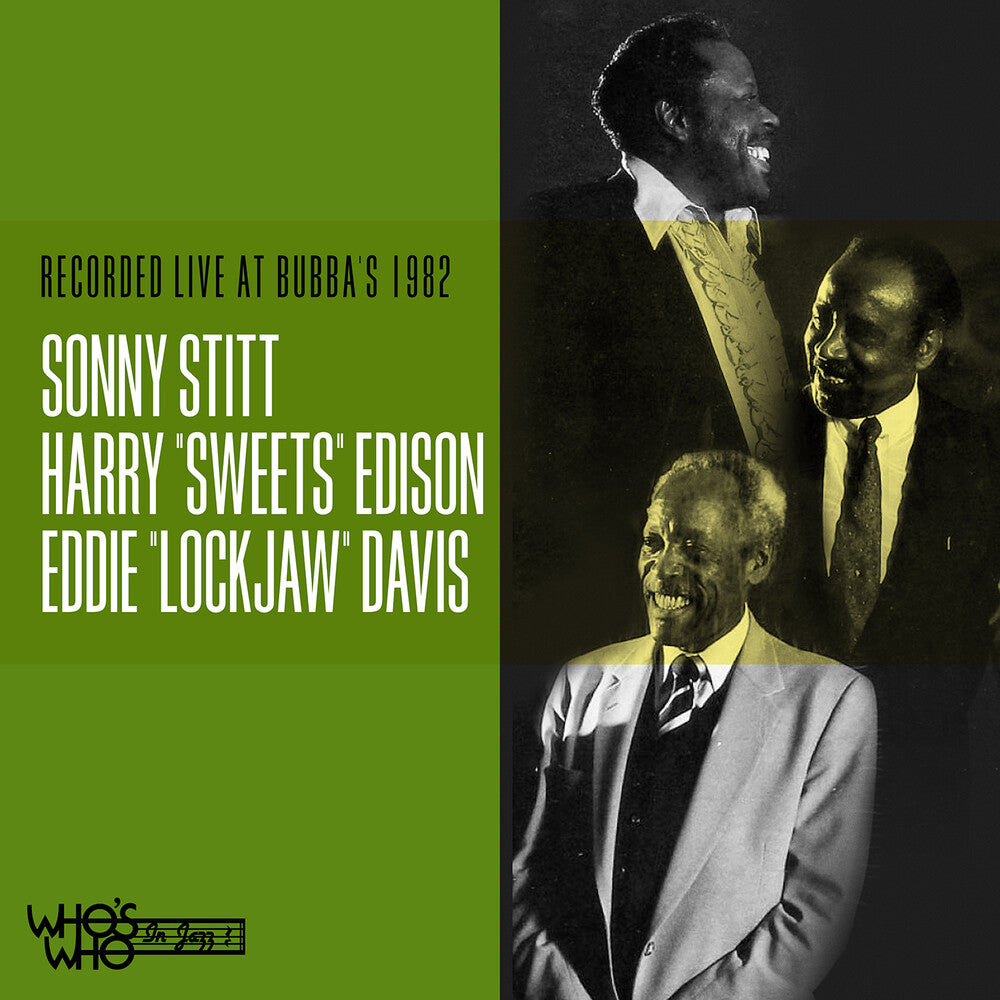 the album cover for Sonny Stitt / Edison,Harry - Recorded Live At Bubba's 1982 (Mod)