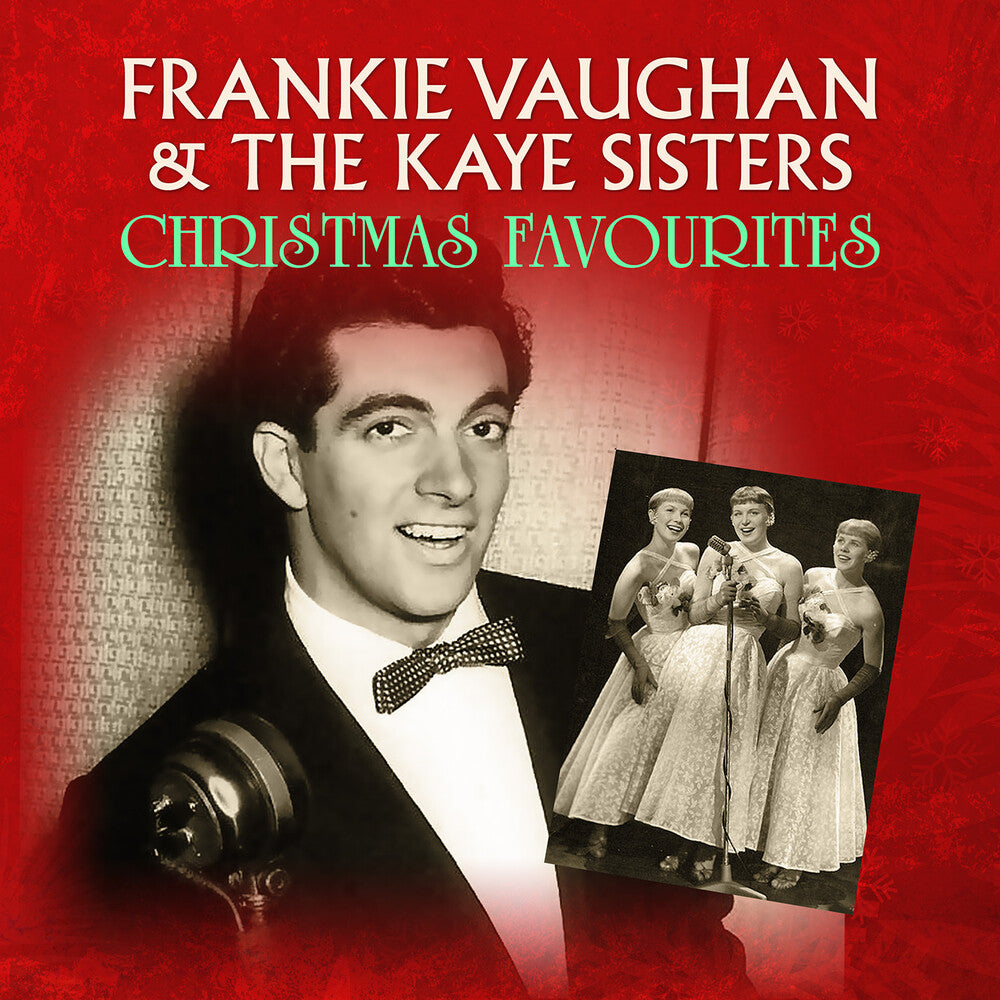 the album cover for Frankie Vaughan & The Kaye Sisters - Christmas Favourites (Mod)