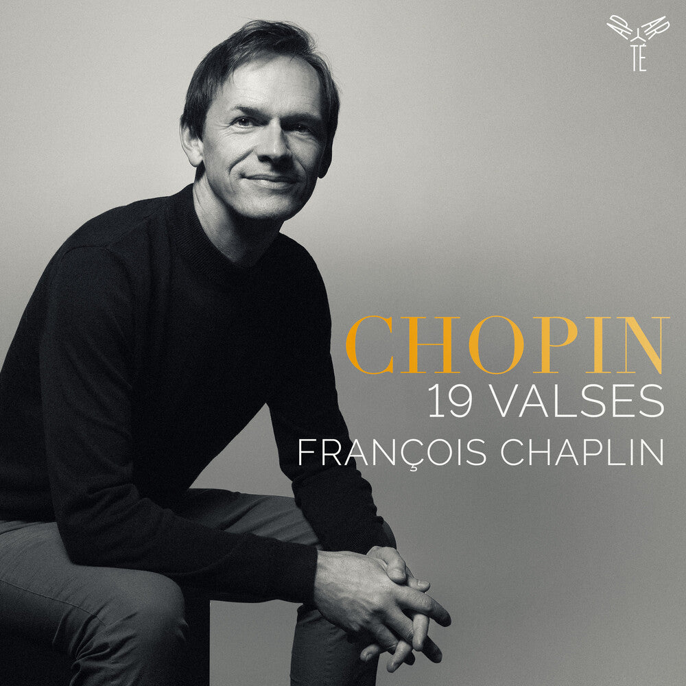 the album cover for Francois Chaplin - Chopin: 19 Valses