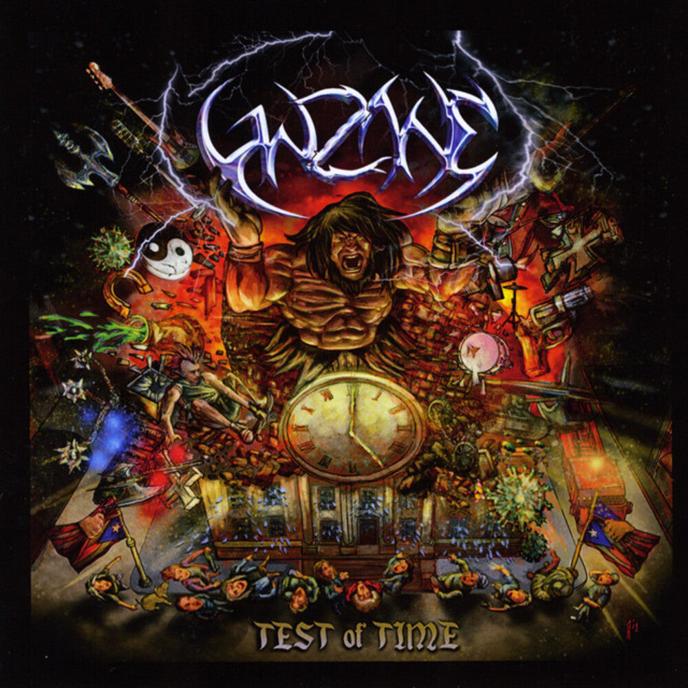 the album cover for Unzane - Test Of Time (Uk)