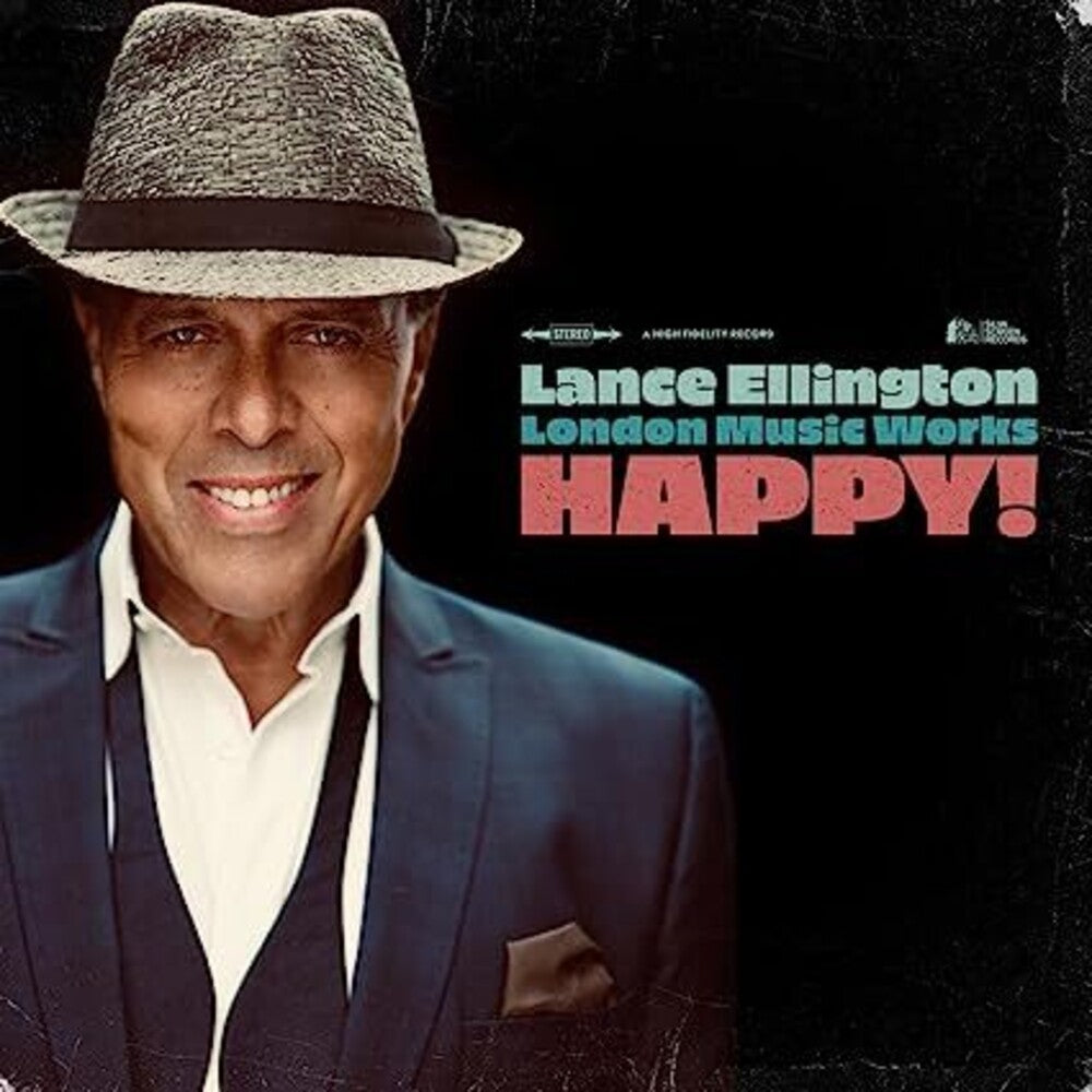 the album cover for Lance Ellington - Happy (Uk)