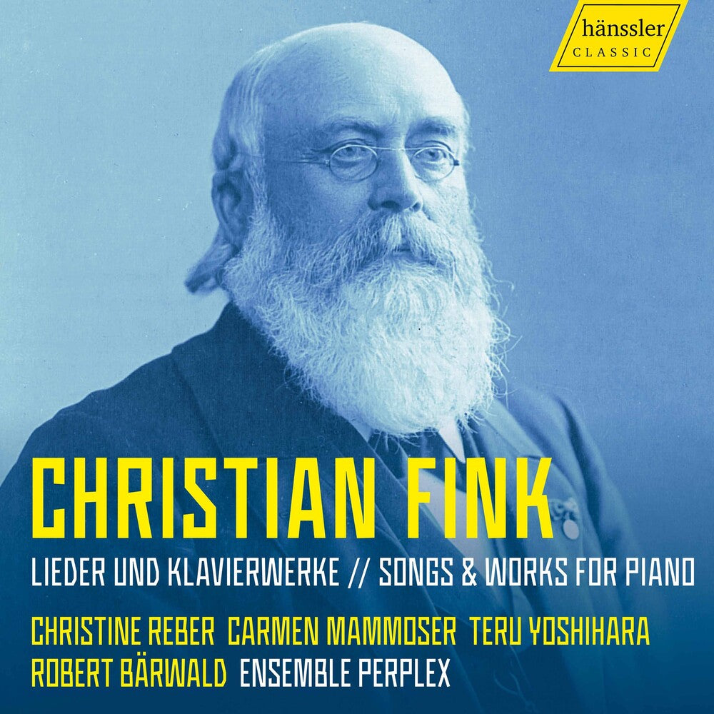 the album cover for Fink / Reber / Ensemble Perplex - Lieder Und Klavierwerke (2pk)