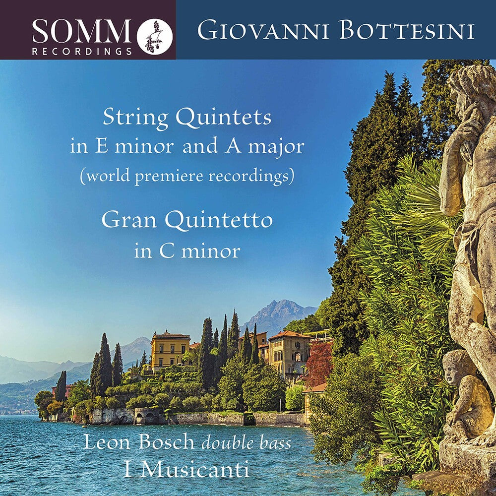 the album cover for Bottesini / Bosch / I Musicanti - Uintets